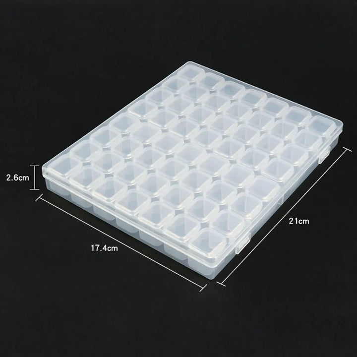 5D DIY Diamond Painting Tools Accessories Storage Box Container Diamond Embroidery Accessories Drill Box Mosaic Container Case