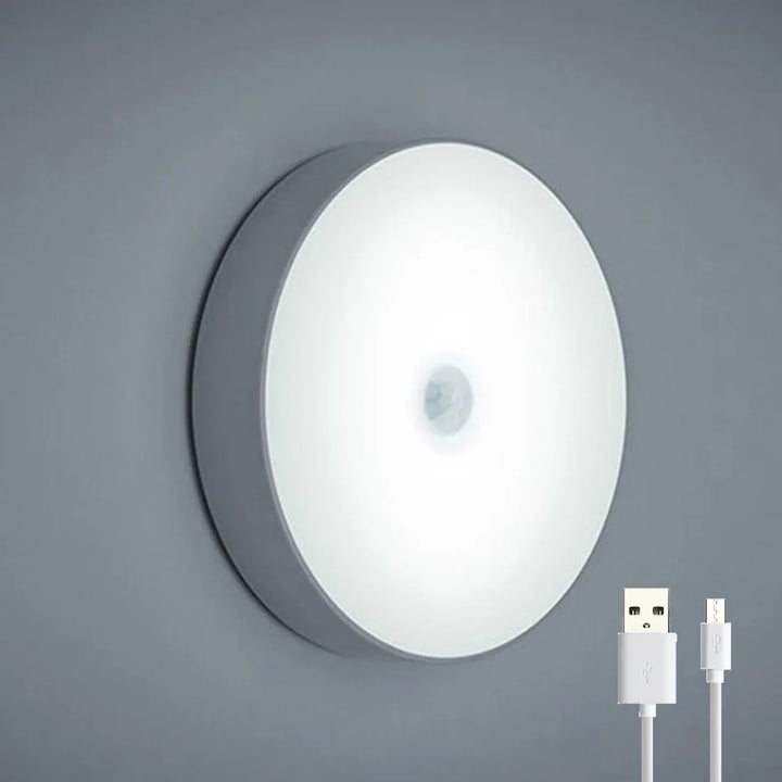 LED Motion Sensor Night Light – Wireless Wall Lamp