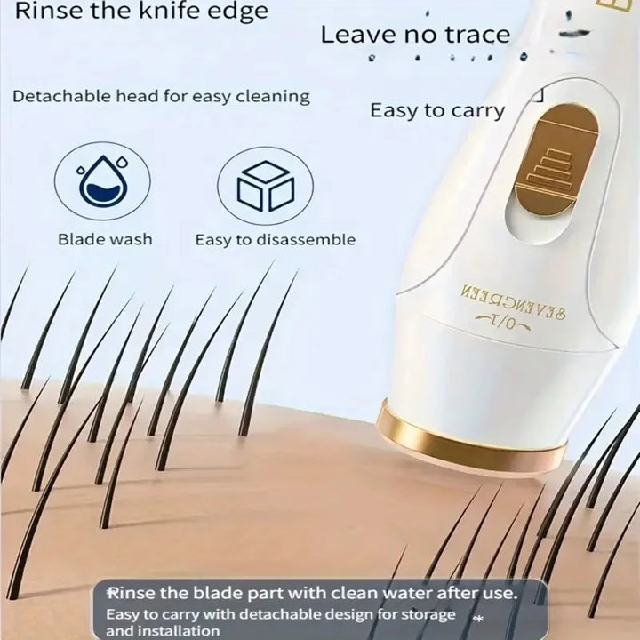 Multi functional 3-in-1 shaver, USB charging, underarm hair removal device, women's home eyebrow trimmer, nose hair trimmer