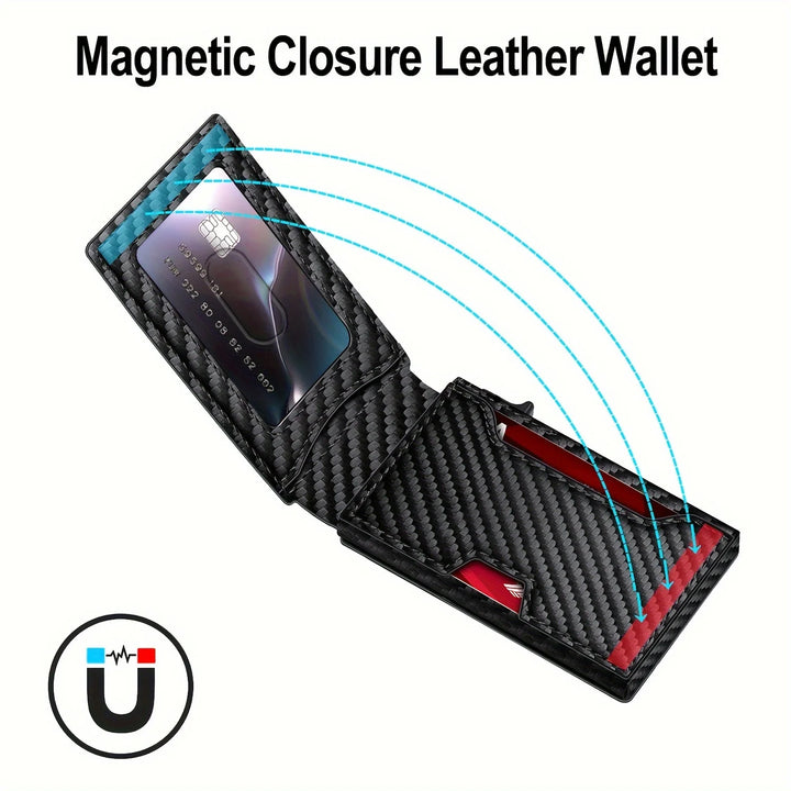 Men’s RFID Pop-Up Wallet – Slim & Secure