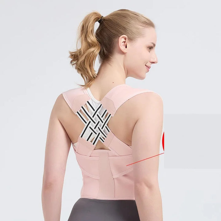 Posture Corrector Back Brace – Adjustable Support Belt
