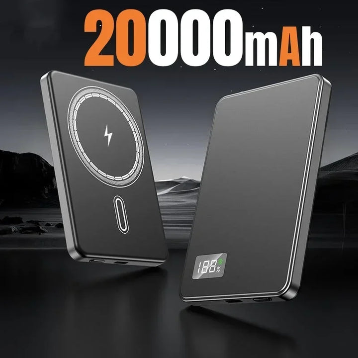 StormCharge 200000 and 500000mAh Wireless Magnetic Power Bank Portable