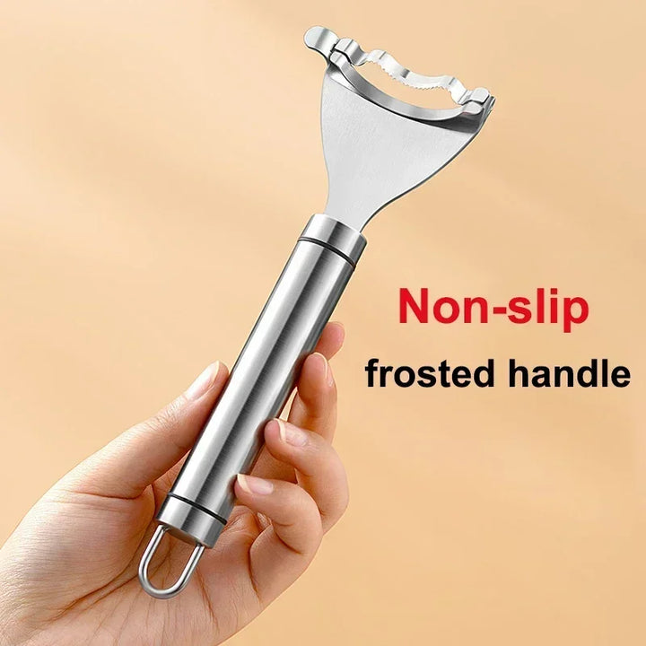 Stainless Steel Serrated Corn Peeler Corn Shaver Planer