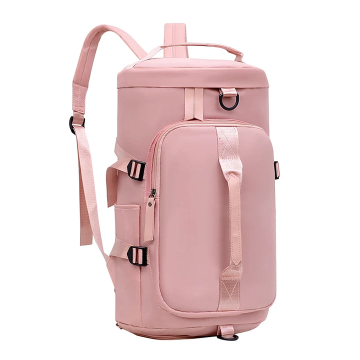Largecapacity sports fitness bag,suitablefor short trips,yoga training,can be carried on one shoulder,by hand,or across the body