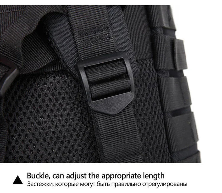 45L Man Tactical Backpacks Traveling Bags Outdoor 3P School Pack EDC Molle Pack For Trekking Hunting Bag camping equipment