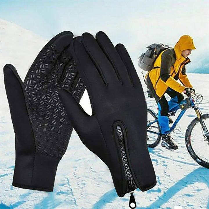 Outdoor Winter Gloves Men Women Touchscreen Warm For Cycling Driving Motorcycle Cold Gloves Windproof Non Slip Gloves S-XL