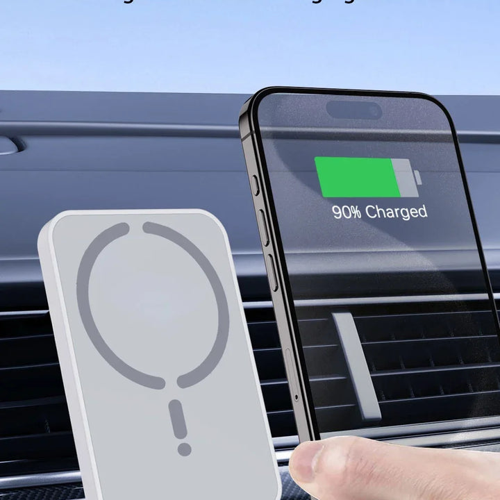100W Magnetic Wireless Car Charger Air Outlet Phone Holder for iPhone 16 15 14 13 12 Pro Max Fast Wireless Car Charging Station