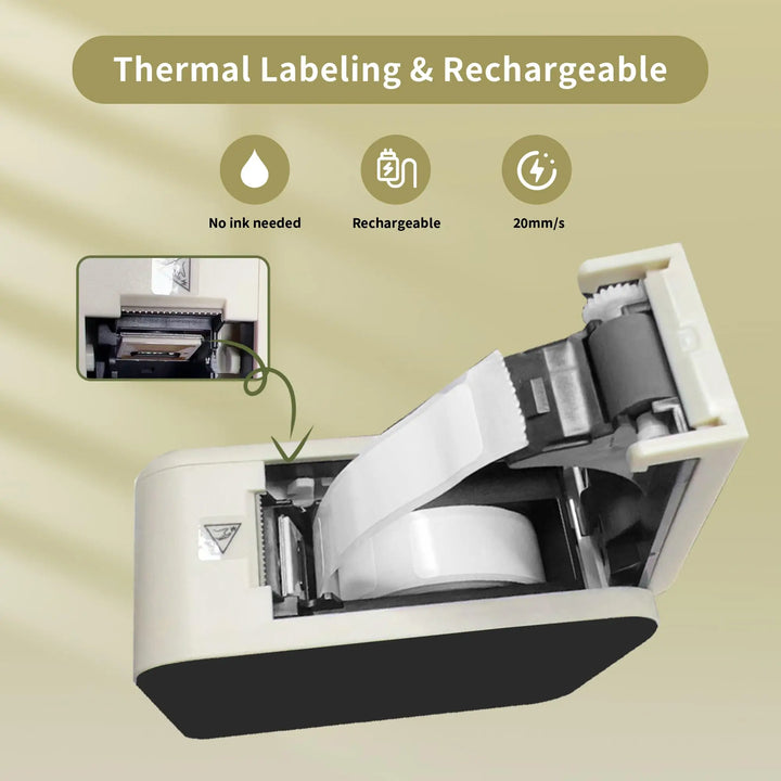 Marklife P15 Bluetooth Label Printer & Label Refills