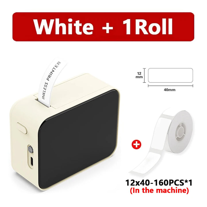 Marklife P15 Bluetooth Label Printer & Label Refills