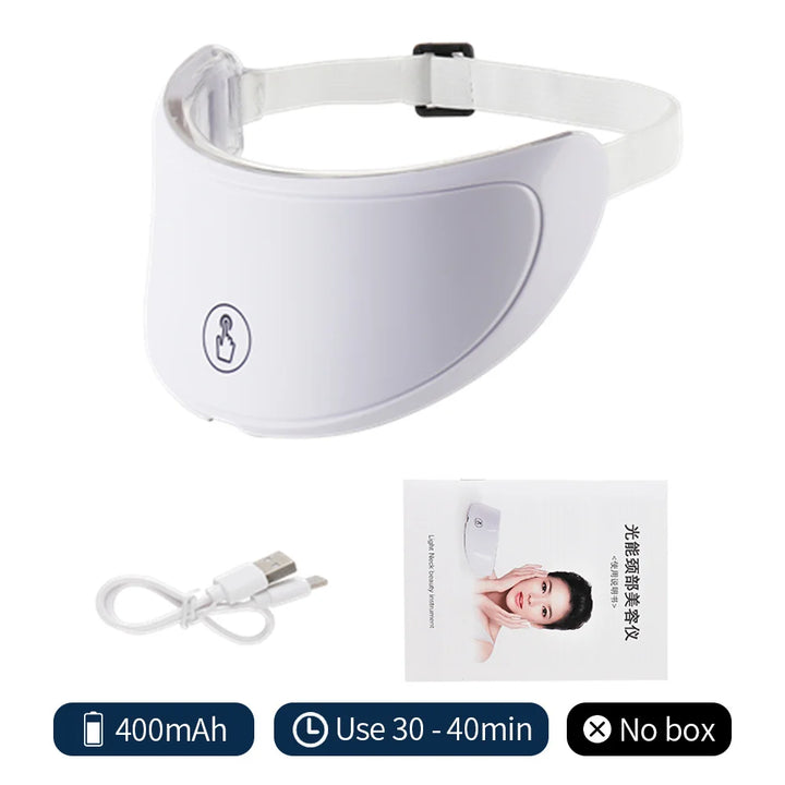 7 Colors LED Photon Facial Mask Skin Rejuvenation Anti Acne Facial Beauty Mask