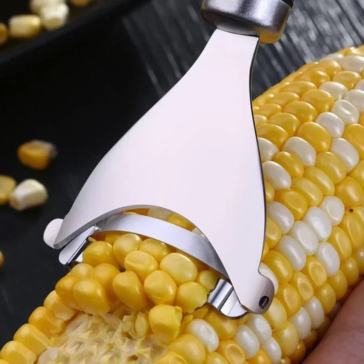 Stainless Steel Serrated Corn Peeler Corn Shaver Planer