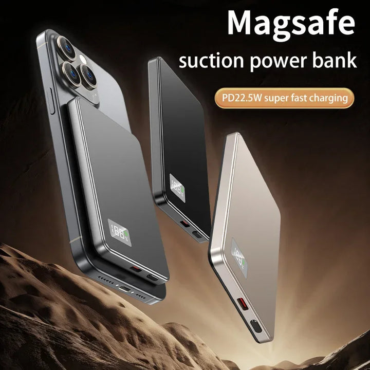 StormCharge 200000 and 500000mAh Wireless Magnetic Power Bank Portable