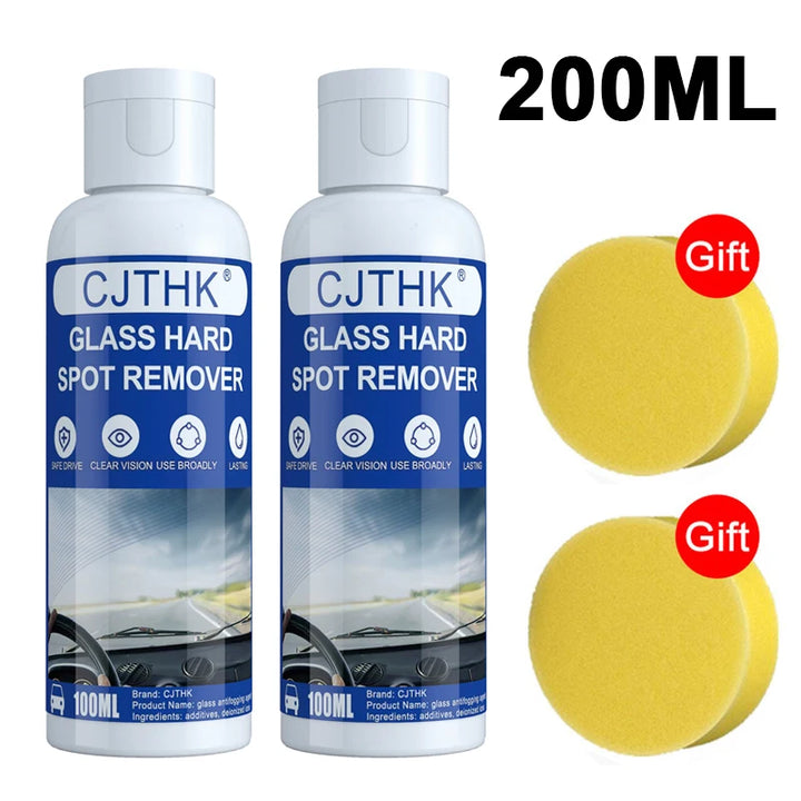 Car Glass Polish Coating Kit for Windshield Oil Film Removal Paste Car Glass Water Repellent Anti Rain Hydrophobic Cleaning Kits