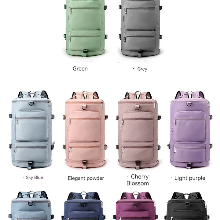 Outdoor Travel Backpack Single Shoulder Swiming Pack Outdoor Crossbody Hand Bags Casual Fitness Backpacks