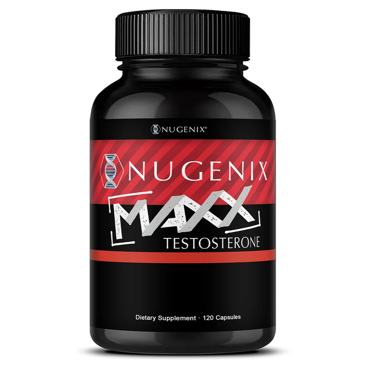 Nugenix Maxx - Male Performance, Endurance, Muscle, Hormone Boosting Formula, 120 Capsules