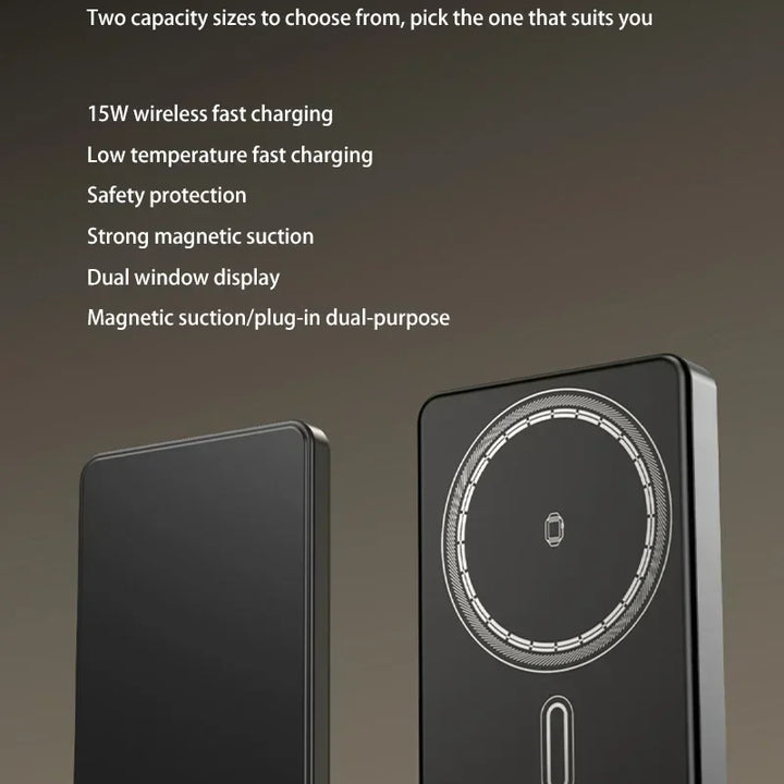 StormCharge 200000 and 500000mAh Wireless Magnetic Power Bank Portable