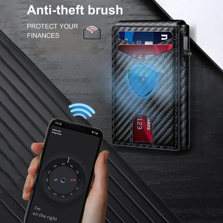 Men’s RFID Pop-Up Wallet – Slim & Secure