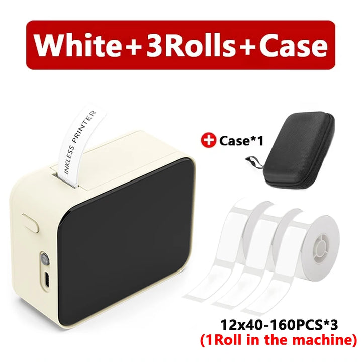 Marklife P15 Bluetooth Label Printer & Label Refills