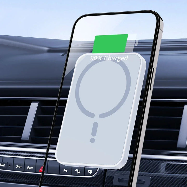 100W Magnetic Wireless Car Charger Air Outlet Phone Holder for iPhone 16 15 14 13 12 Pro Max Fast Wireless Car Charging Station