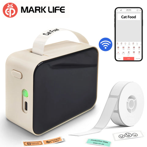 Marklife P15 Bluetooth Label Printer & Label Refills