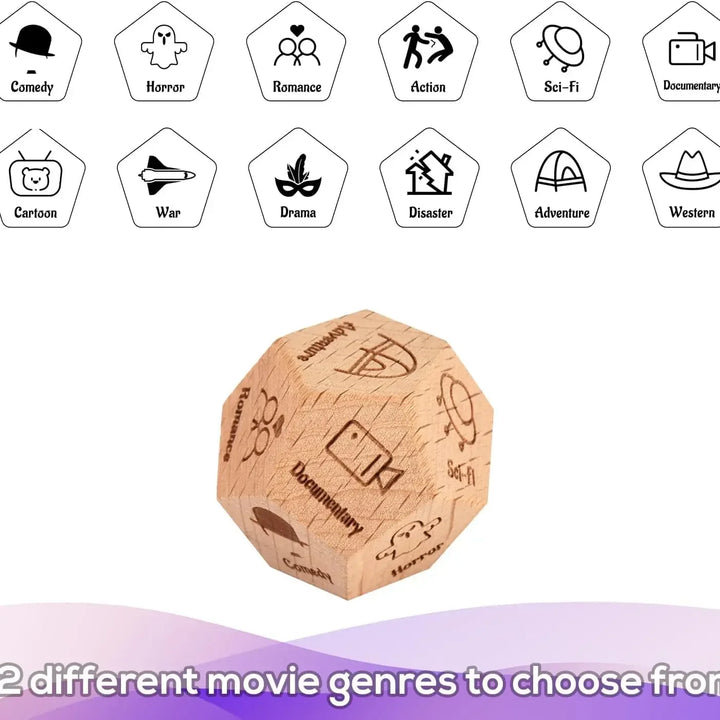 Dice for Her Him Couples Gift Ideas Food Decision Dice Games Christmas Birthday Valentines Day Gifts for Wife Husband