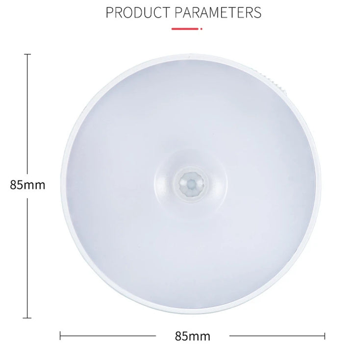 LED Motion Sensor Night Light – Wireless Wall Lamp