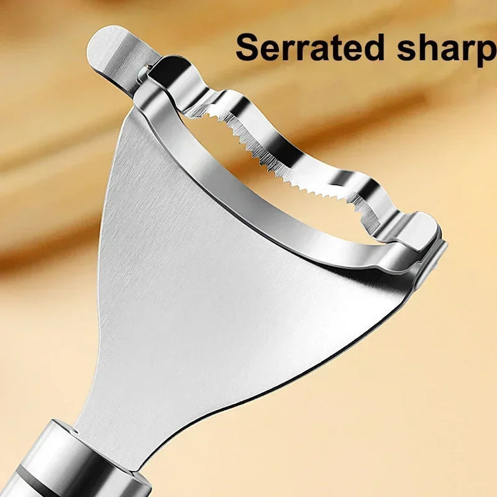 Stainless Steel Serrated Corn Peeler Corn Shaver Planer