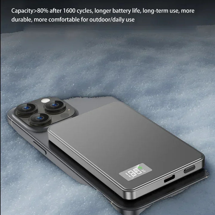StormCharge 200000 and 500000mAh Wireless Magnetic Power Bank Portable