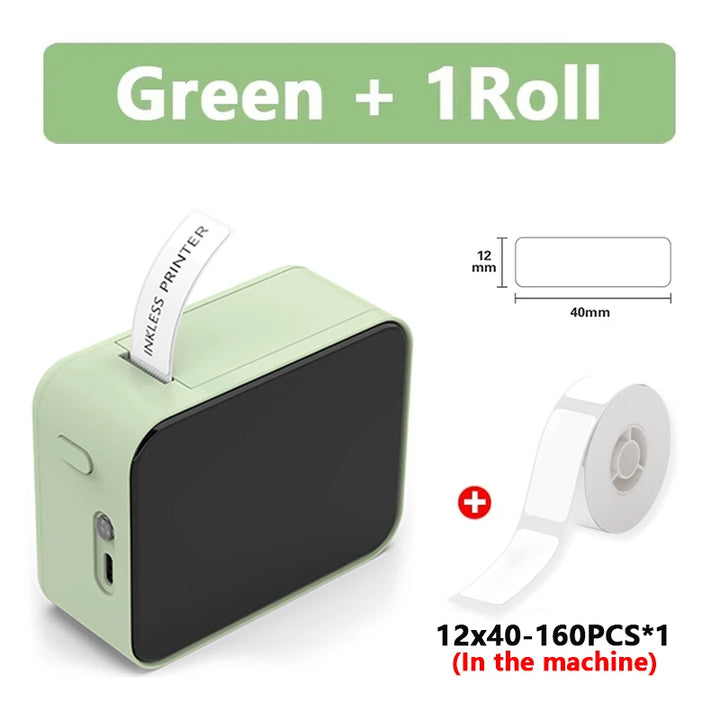 Marklife P15 Bluetooth Label Printer & Label Refills