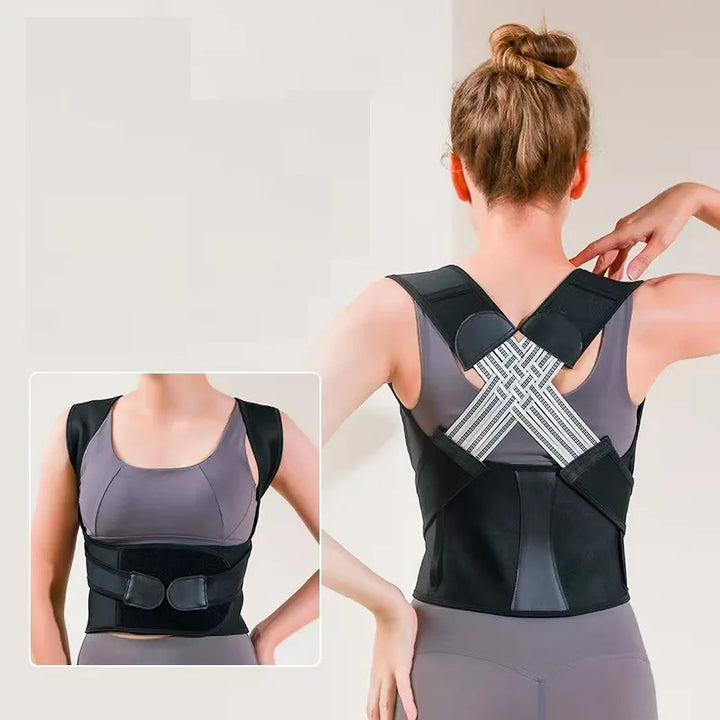 Posture Corrector Back Brace – Adjustable Support Belt