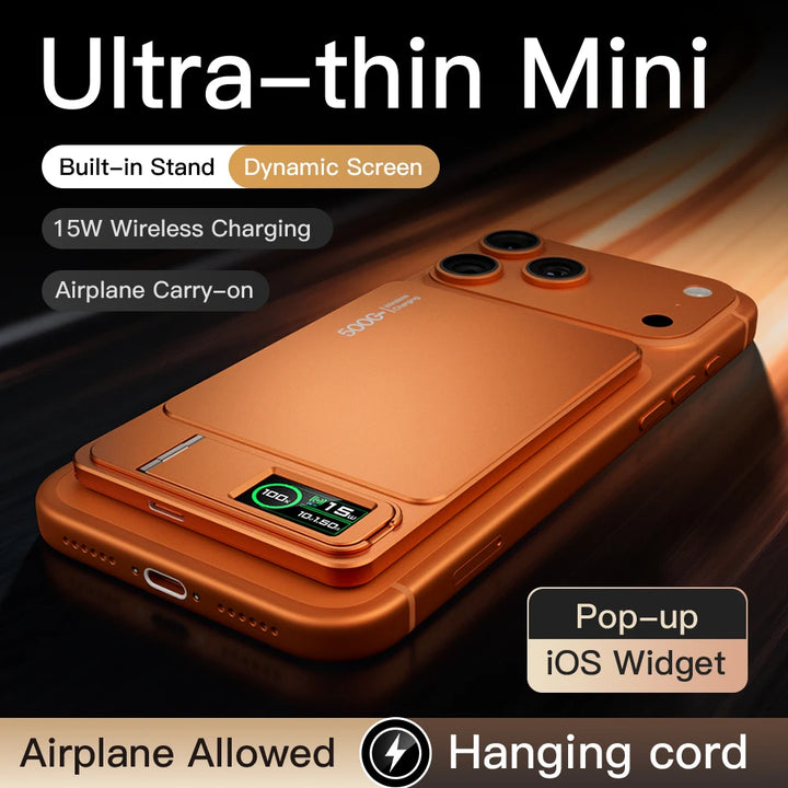 VIVO 10000mAh Magnetic Power Bank PD15W Wireless Fast Charging External Battery for Magsafe Powerbank for iPhone 17/16/15/14 New