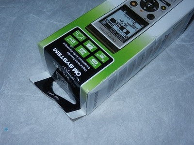 OM System WS-882 Digital Voice Recorder Black/Grey