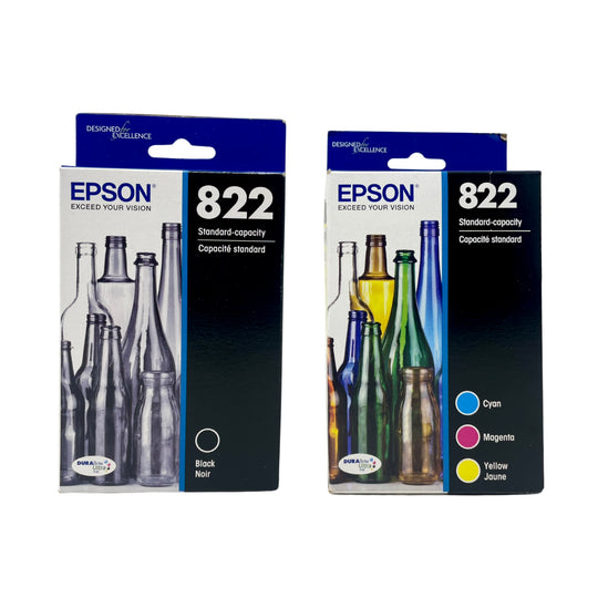 Epson 822XL 822 Ink Cartridges 2x Pack - Standard Yield