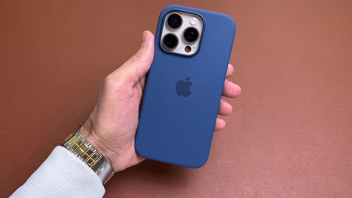 Apple iPhone 16 Pro Max Silicone Case MagSafe - Denim
