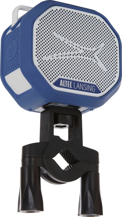Altec Lansing - Bluetooth HydraTrek 2.0 EverythingProof Portable Speaker - Periwinkle/White