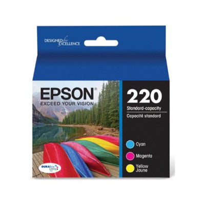Epson R12X DuraBrite Ultra Black Ink, Pack of 2 T220