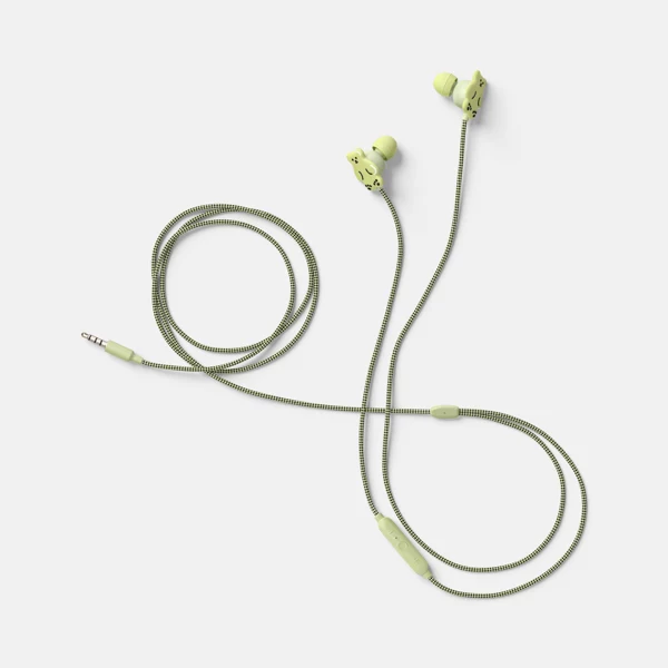 Wired Earbuds - Heyday™ Gummy Bear: Built-in Microphone, 3.5mm Connection