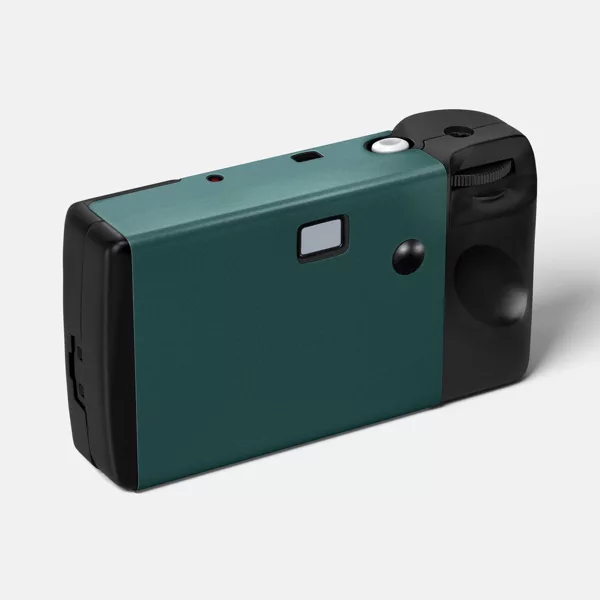 Game Day Disposable Camera - Heyday™ Arugula Green: Built-in Flash, Fixed Focus