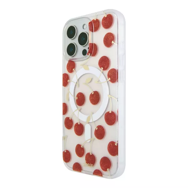 Sonix iPhone 15 Pro Case with MagSafe - Cherry on Top: Polycarbonate, Cherries Pattern
