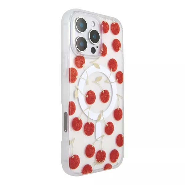 Sonix iPhone 15 Pro Case with MagSafe - Cherry on Top: Polycarbonate, Cherries Pattern